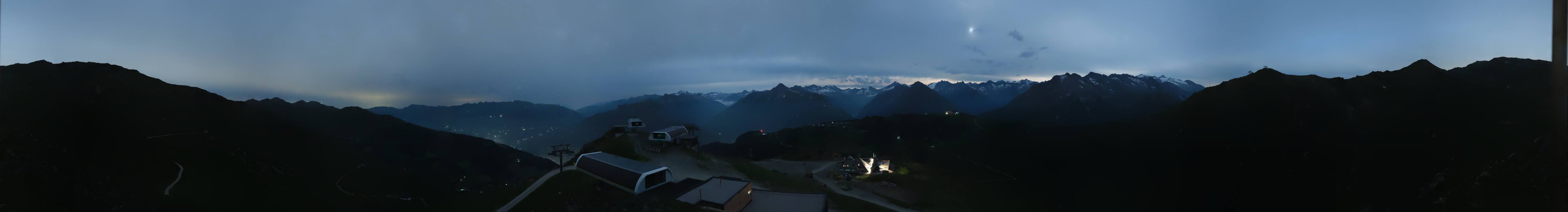 Archiv Foto Webcam Mayrhofen: Unterberg und Seekarhütte
