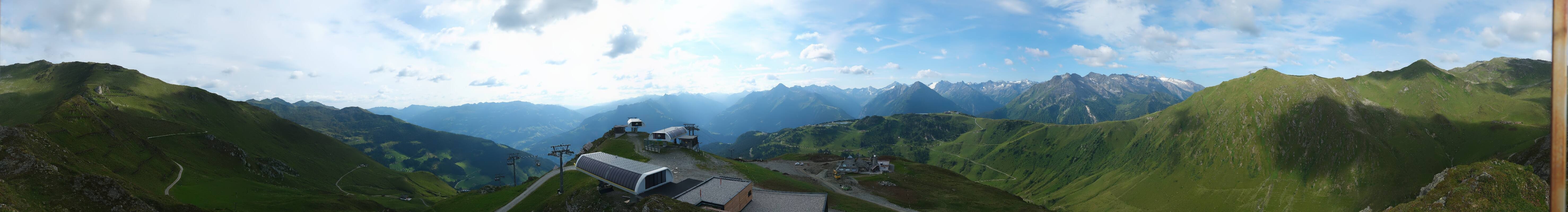 Archiv Foto Webcam Mayrhofen: Unterberg und Seekarhütte