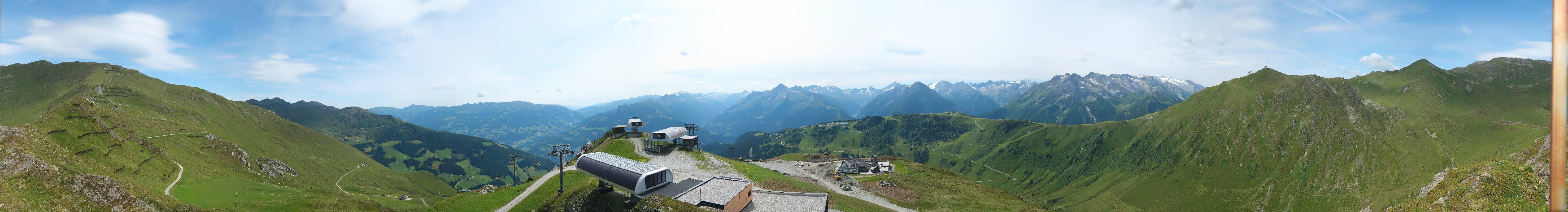 Archiv Foto Webcam Mayrhofen: Unterberg und Seekarhütte
