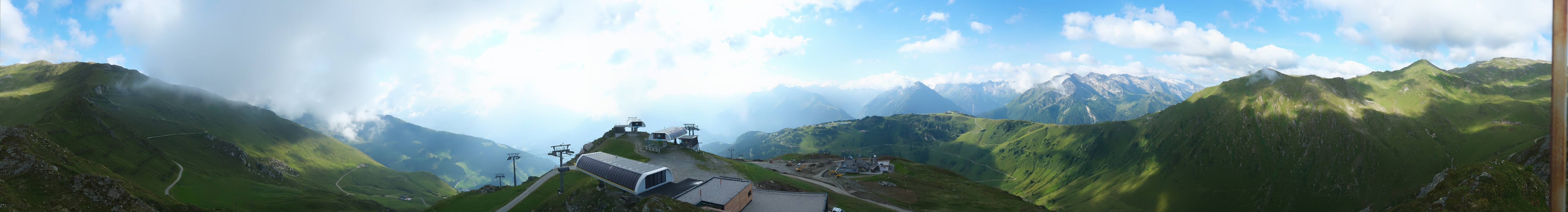 Archiv Foto Webcam Mayrhofen: Unterberg und Seekarhütte