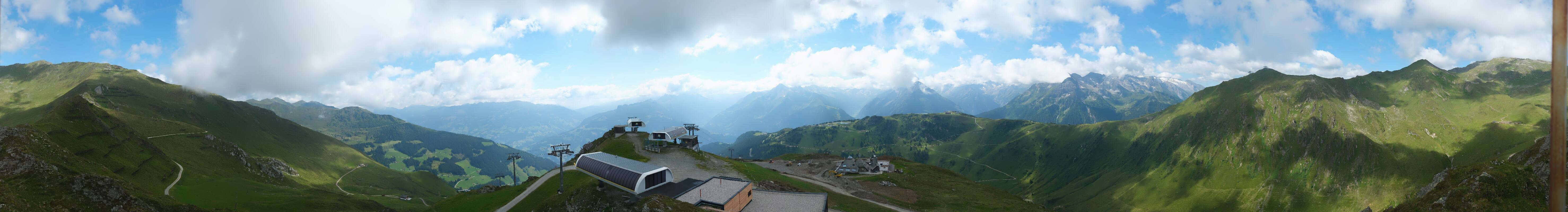 Archiv Foto Webcam Mayrhofen: Unterberg und Seekarhütte