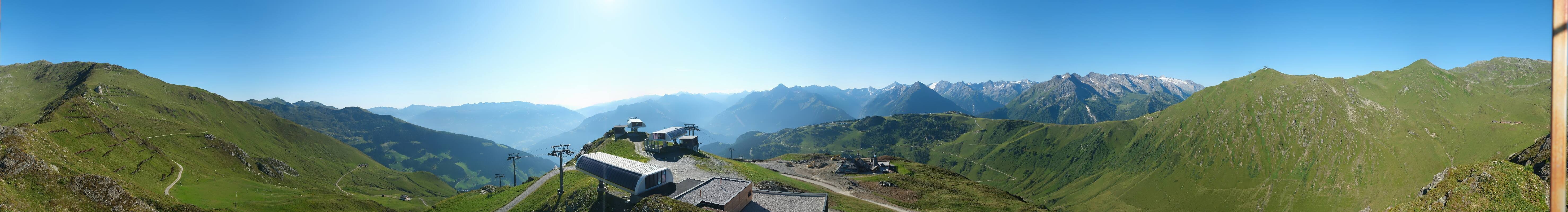 Archiv Foto Webcam Mayrhofen: Unterberg und Seekarhütte