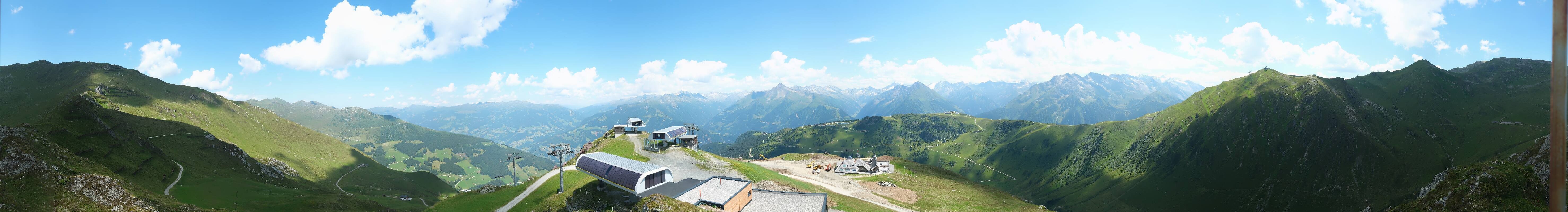 Archiv Foto Webcam Mayrhofen: Unterberg und Seekarhütte