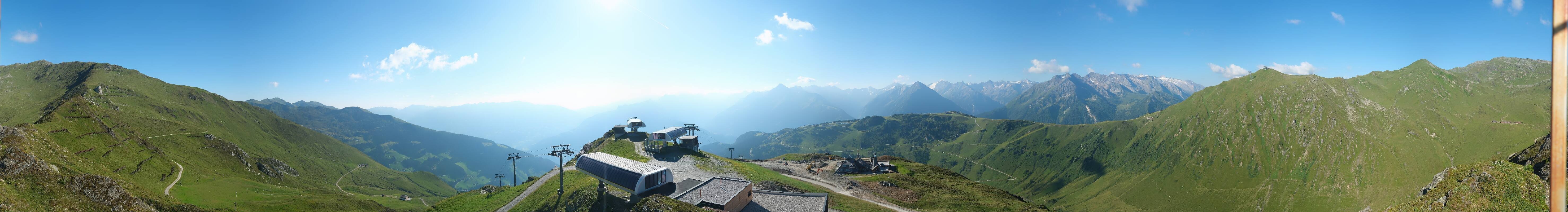 Archiv Foto Webcam Mayrhofen: Unterberg und Seekarhütte