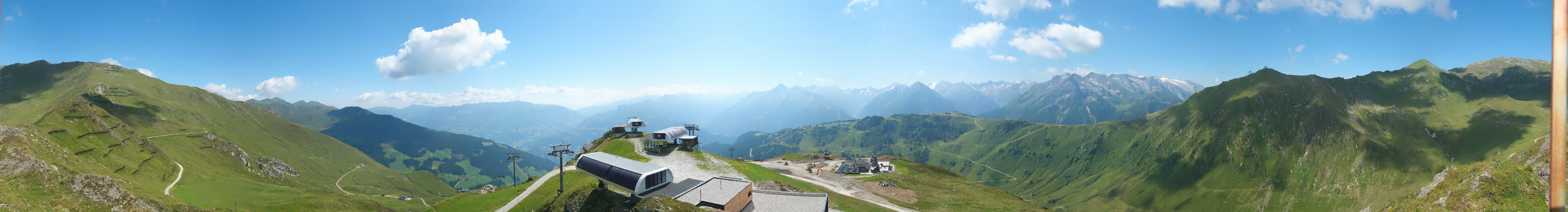 Archiv Foto Webcam Mayrhofen: Unterberg und Seekarhütte