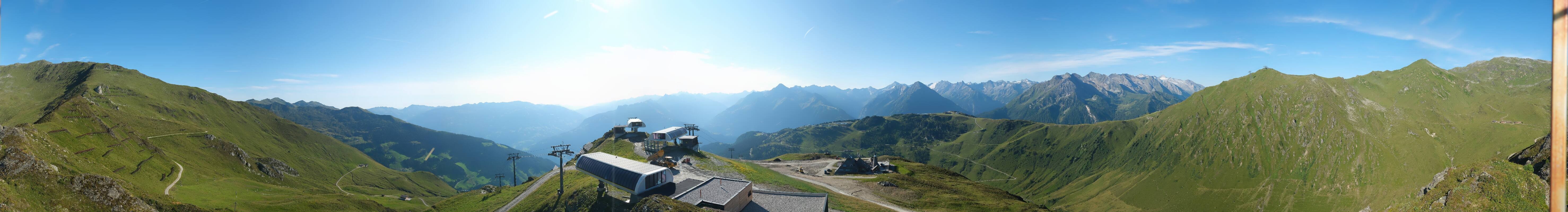 Archiv Foto Webcam Mayrhofen: Unterberg und Seekarhütte