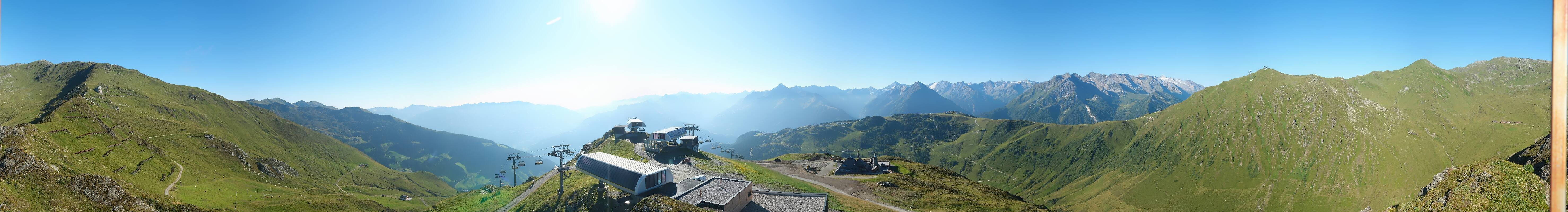 Archiv Foto Webcam Mayrhofen: Unterberg und Seekarhütte