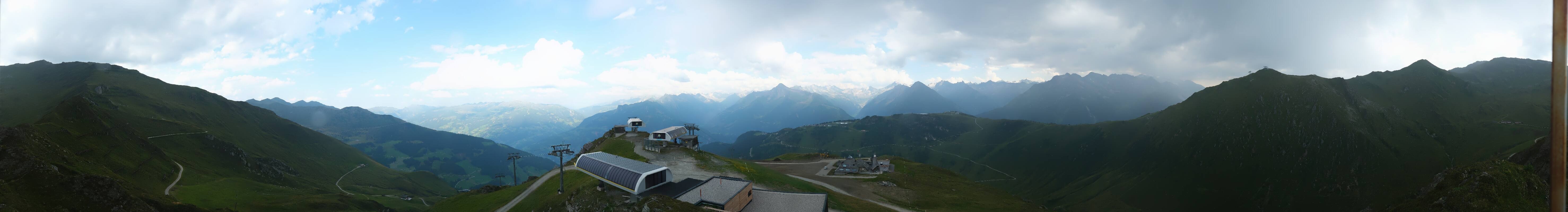 Archiv Foto Webcam Mayrhofen: Unterberg und Seekarhütte