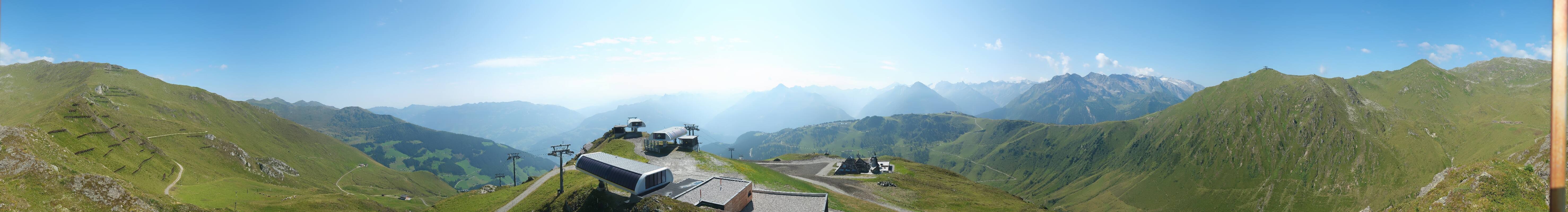 Archiv Foto Webcam Mayrhofen: Unterberg und Seekarhütte