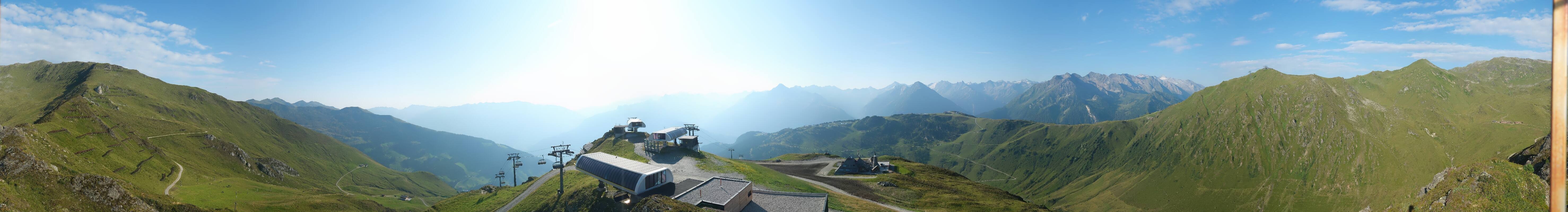 Archiv Foto Webcam Mayrhofen: Unterberg und Seekarhütte