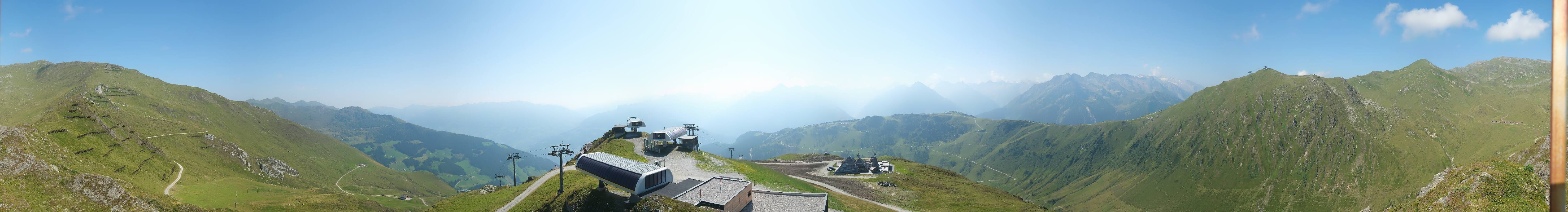 Archiv Foto Webcam Mayrhofen: Unterberg und Seekarhütte
