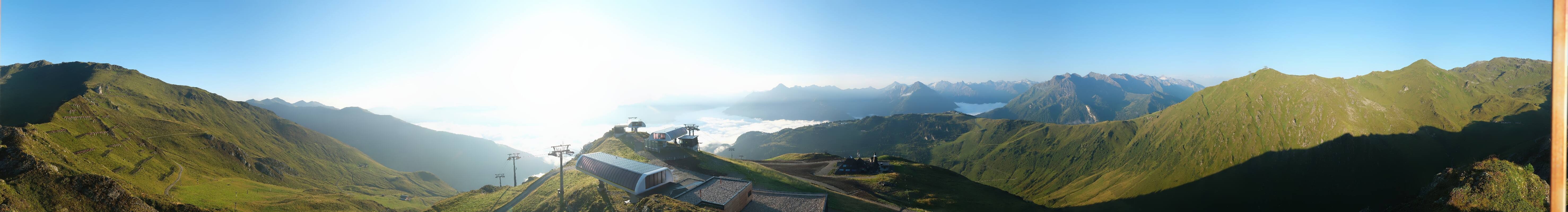 Archiv Foto Webcam Mayrhofen: Unterberg und Seekarhütte
