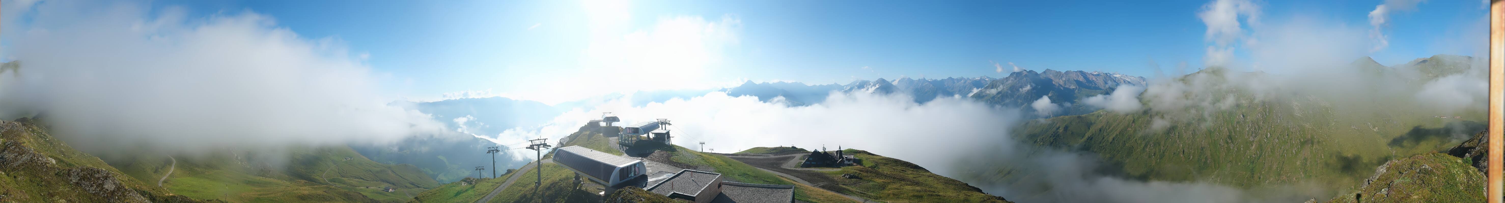 Archiv Foto Webcam Mayrhofen: Unterberg und Seekarhütte