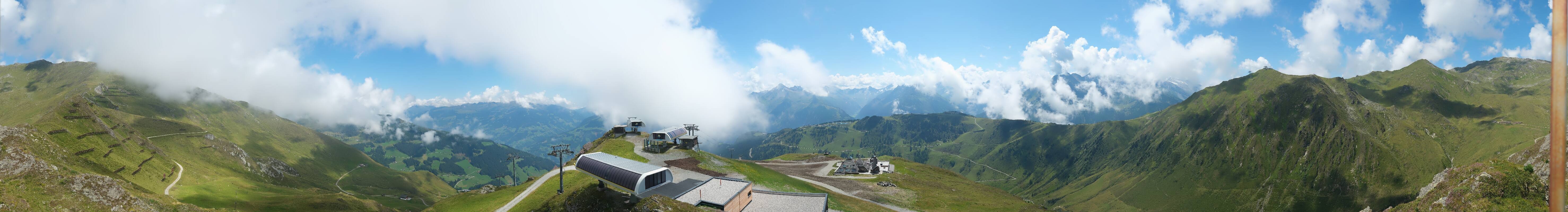 Archiv Foto Webcam Mayrhofen: Unterberg und Seekarhütte