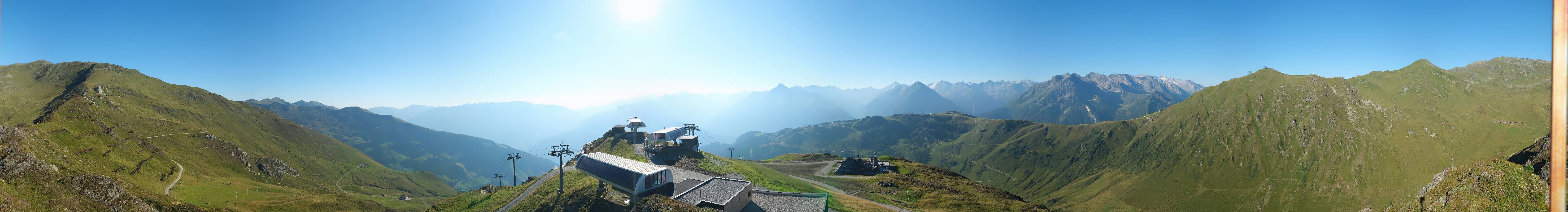 Archiv Foto Webcam Mayrhofen: Unterberg und Seekarhütte