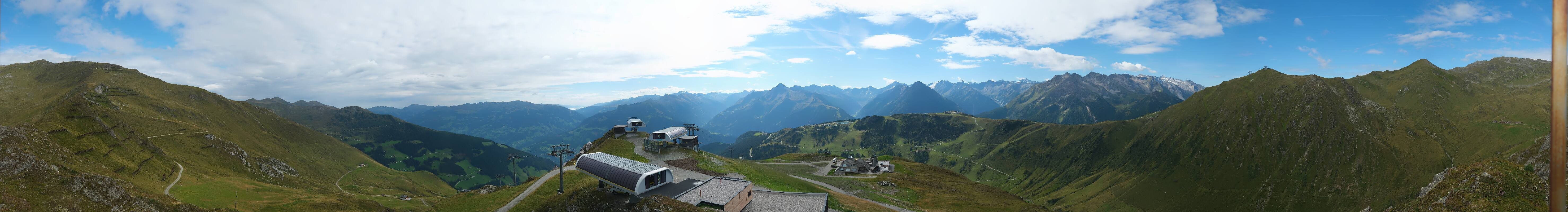 Archiv Foto Webcam Mayrhofen: Unterberg und Seekarhütte