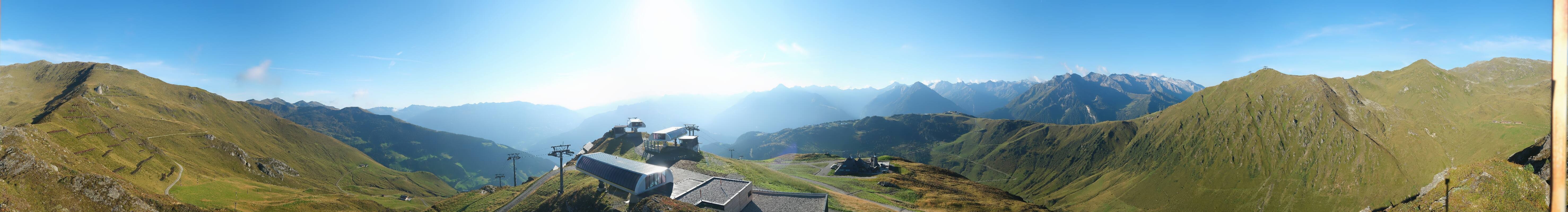 Archiv Foto Webcam Mayrhofen: Unterberg und Seekarhütte