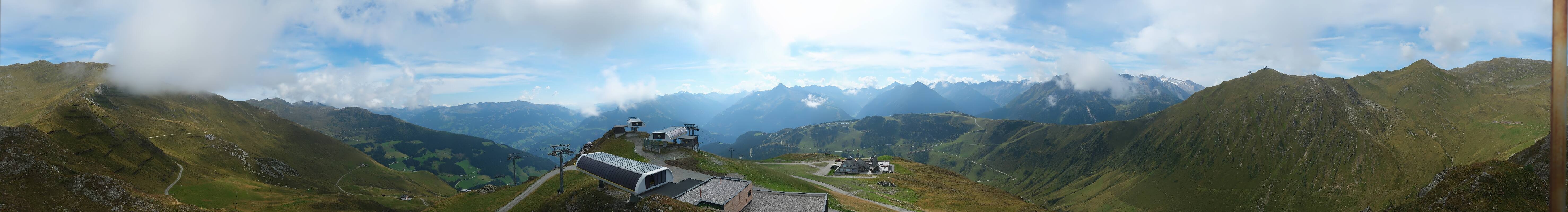 Archiv Foto Webcam Mayrhofen: Unterberg und Seekarhütte