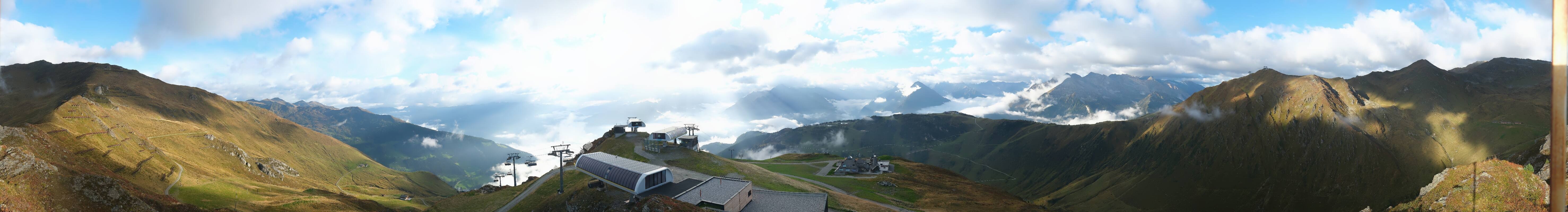 Archiv Foto Webcam Mayrhofen: Unterberg und Seekarhütte