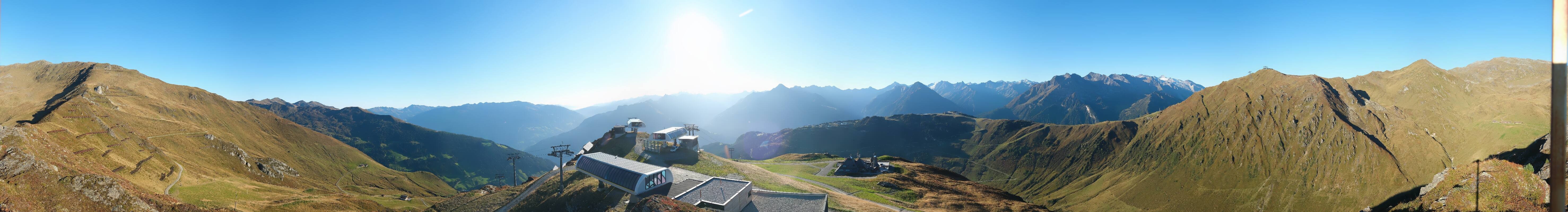 Archiv Foto Webcam Mayrhofen: Unterberg und Seekarhütte