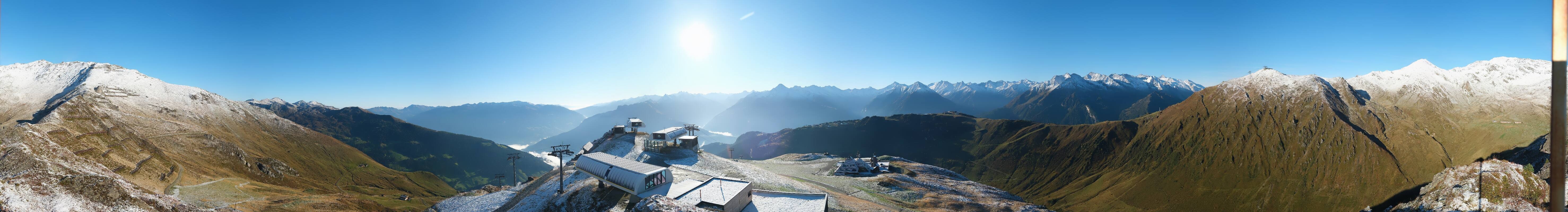 Archiv Foto Webcam Mayrhofen: Unterberg und Seekarhütte