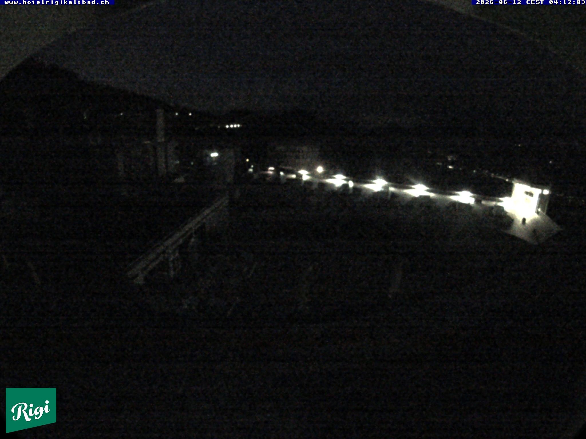 Archived image Webcam Rigi Kaltbad Hotel