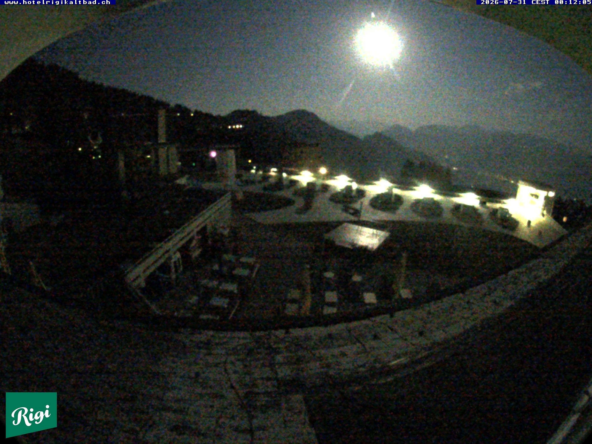 Archived image Webcam Rigi Kaltbad Hotel