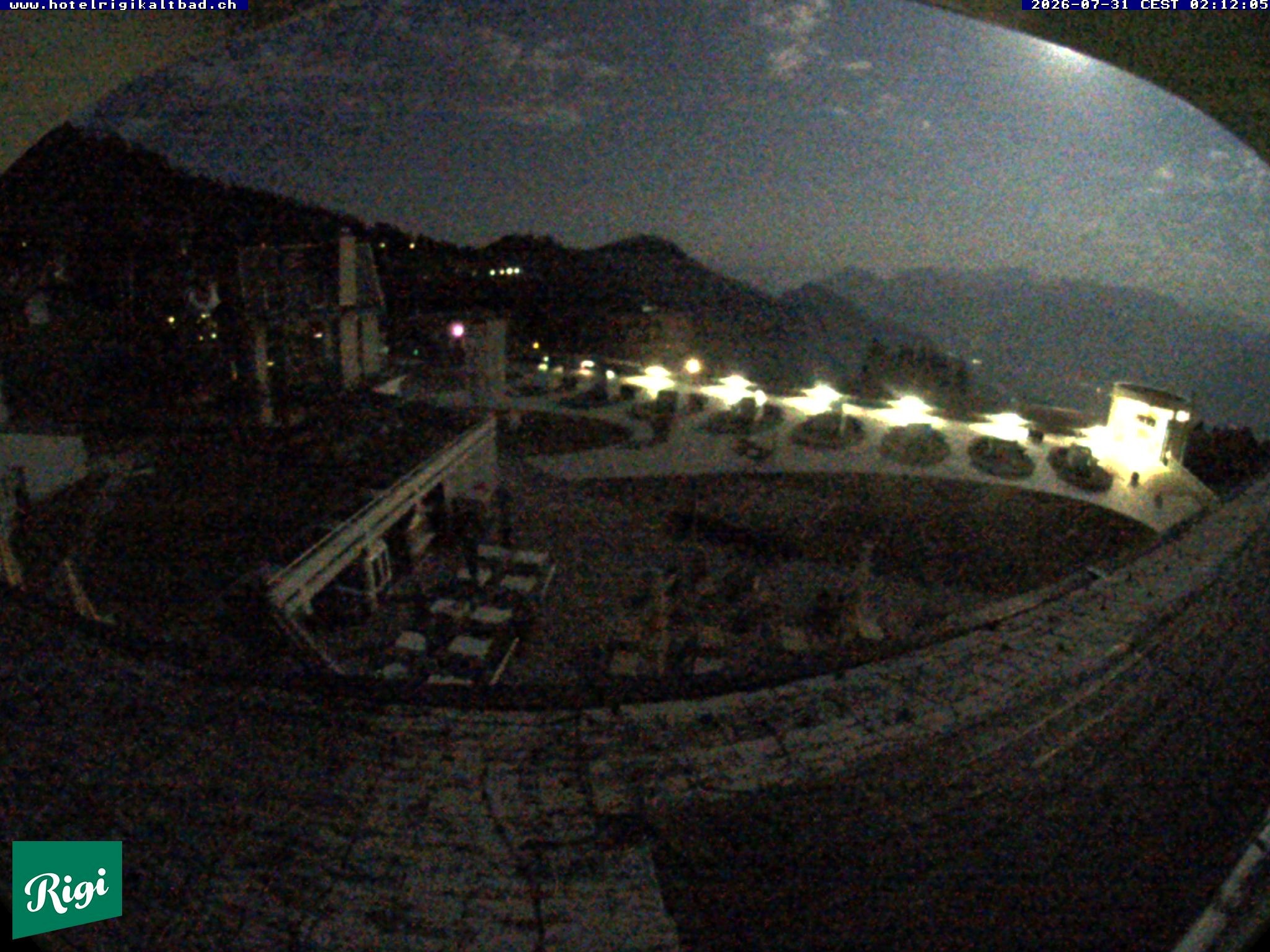 Archived image Webcam Rigi Kaltbad Hotel