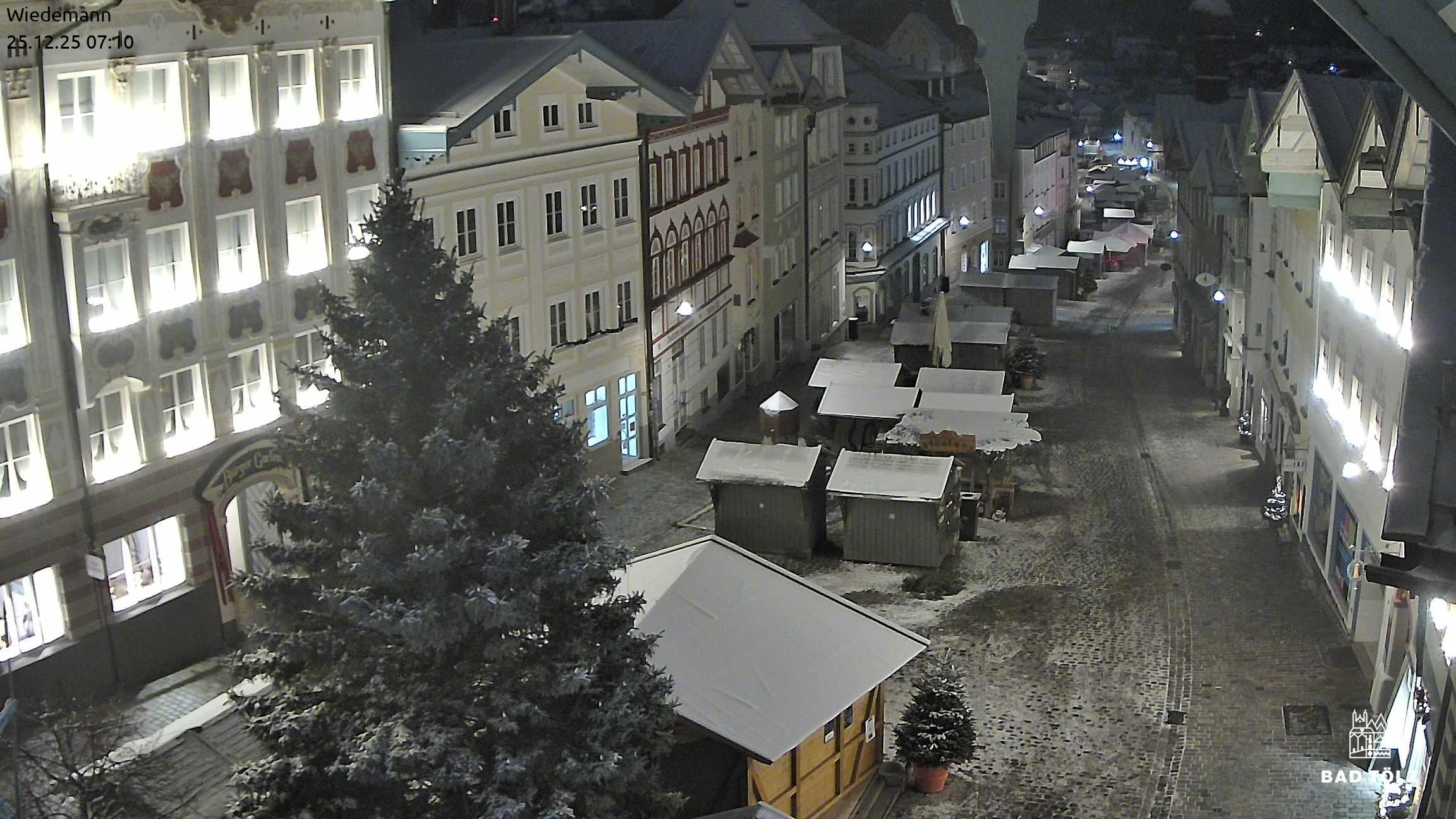 Archiv Foto Webcam Obere Marktstraße Bad Tölz