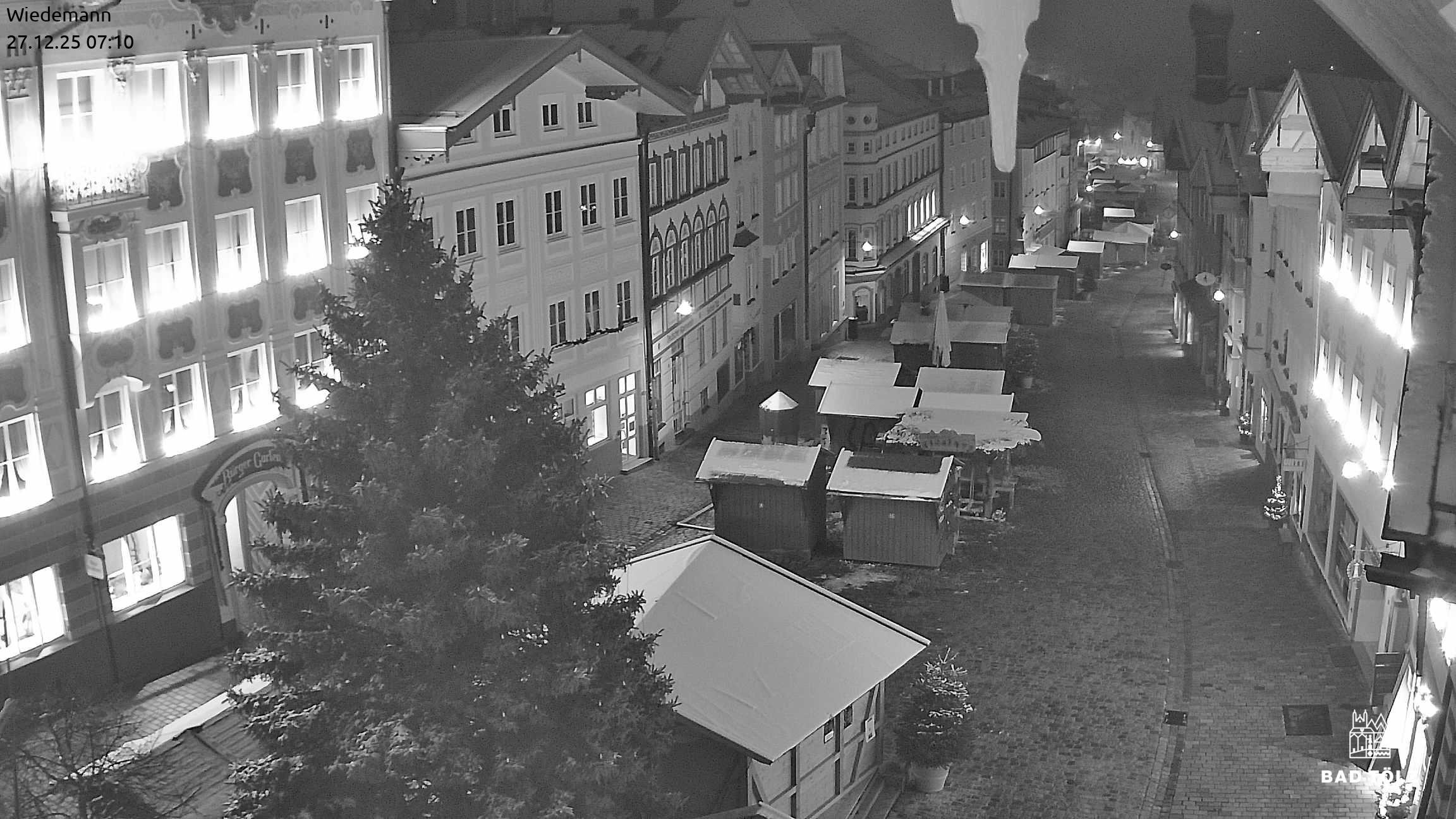 Archiv Foto Webcam Obere Marktstraße Bad Tölz