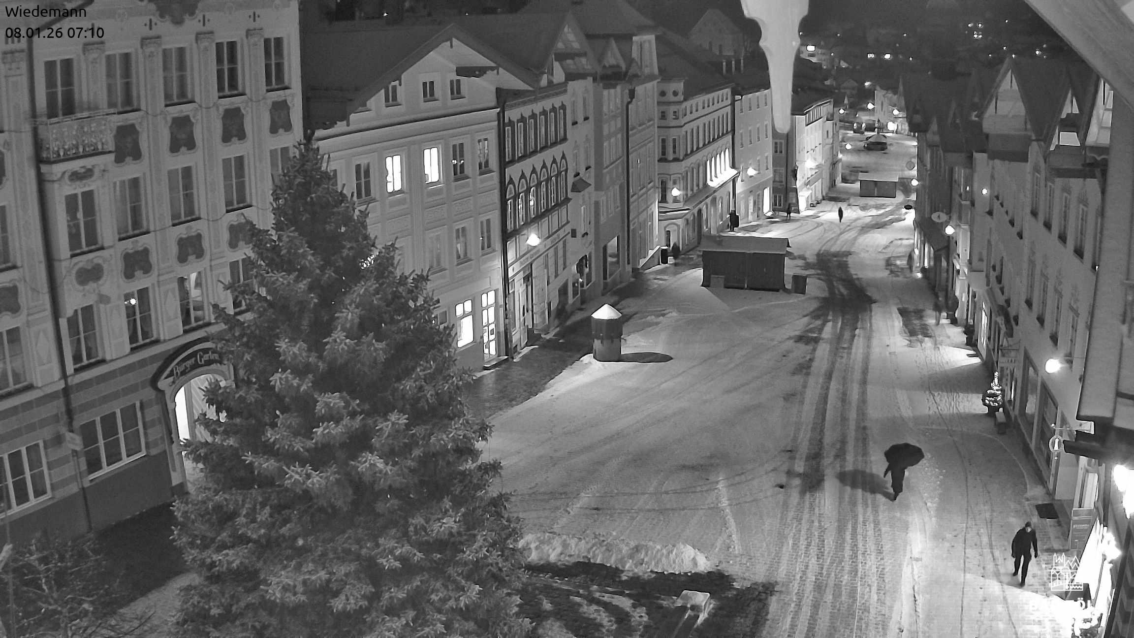 Archiv Foto Webcam Obere Marktstraße Bad Tölz
