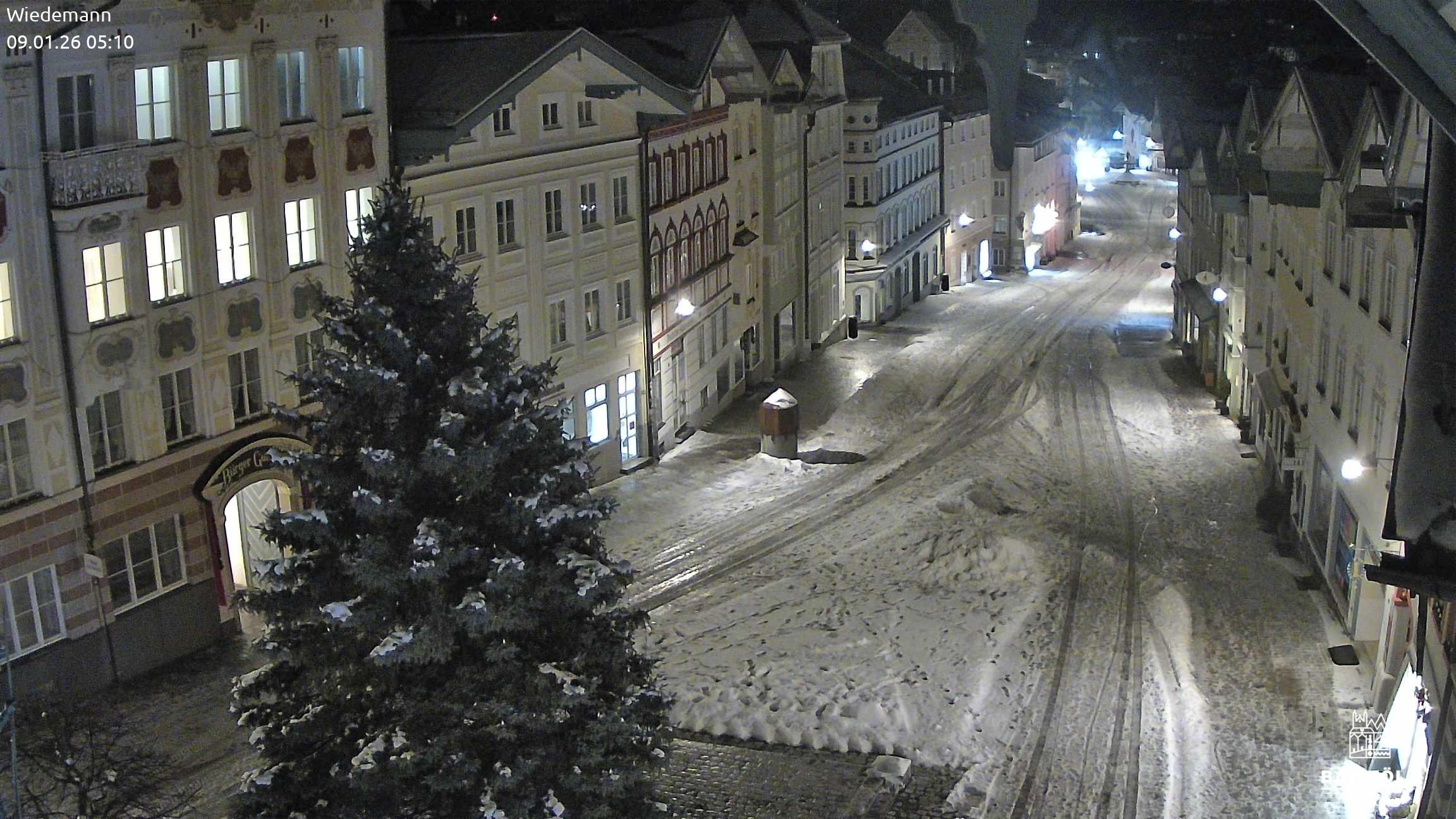Archiv Foto Webcam Obere Marktstraße Bad Tölz