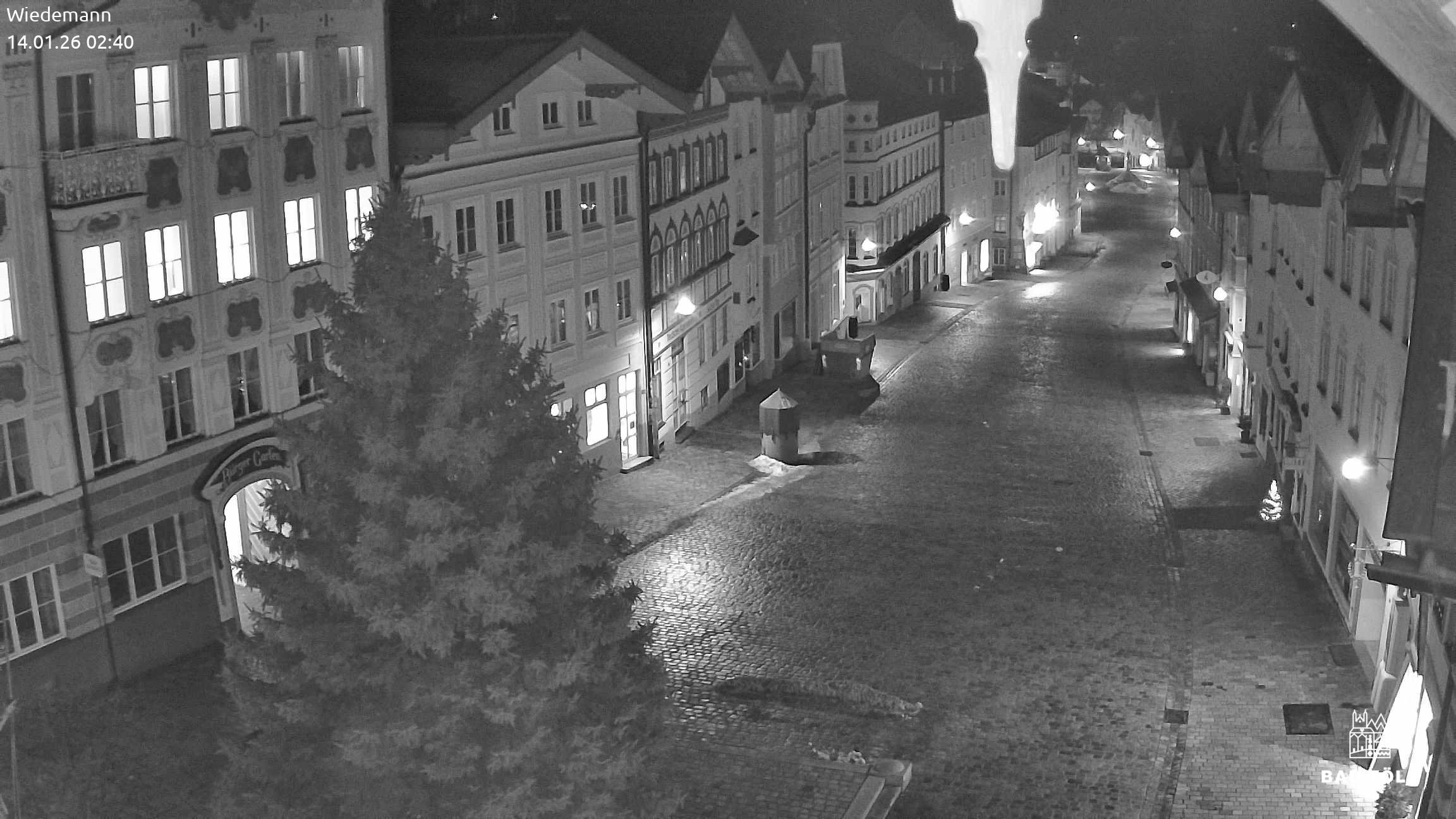 Archiv Foto Webcam Obere Marktstraße Bad Tölz