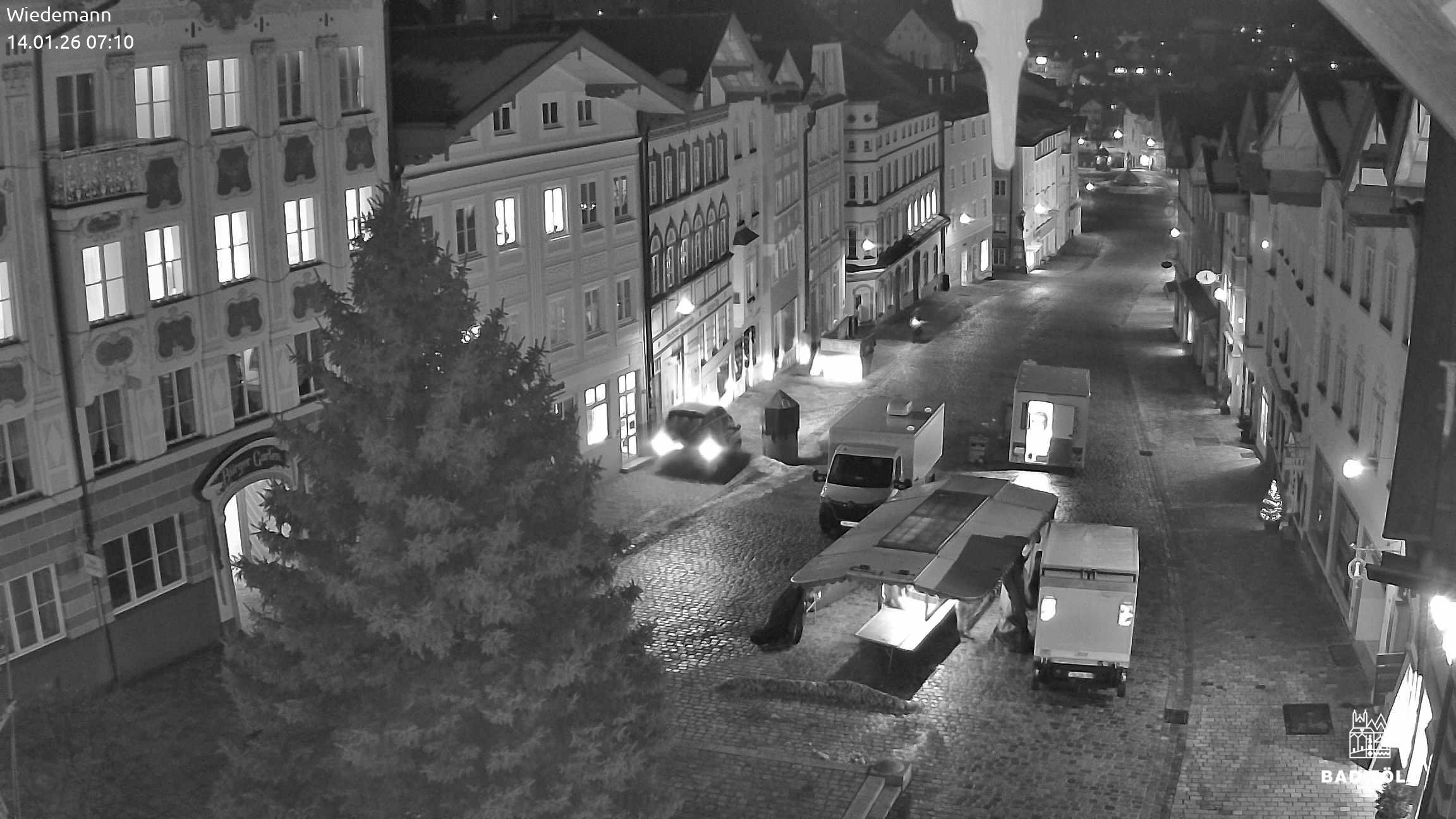 Archived image Webcam Bad Tölz - Marktstraße