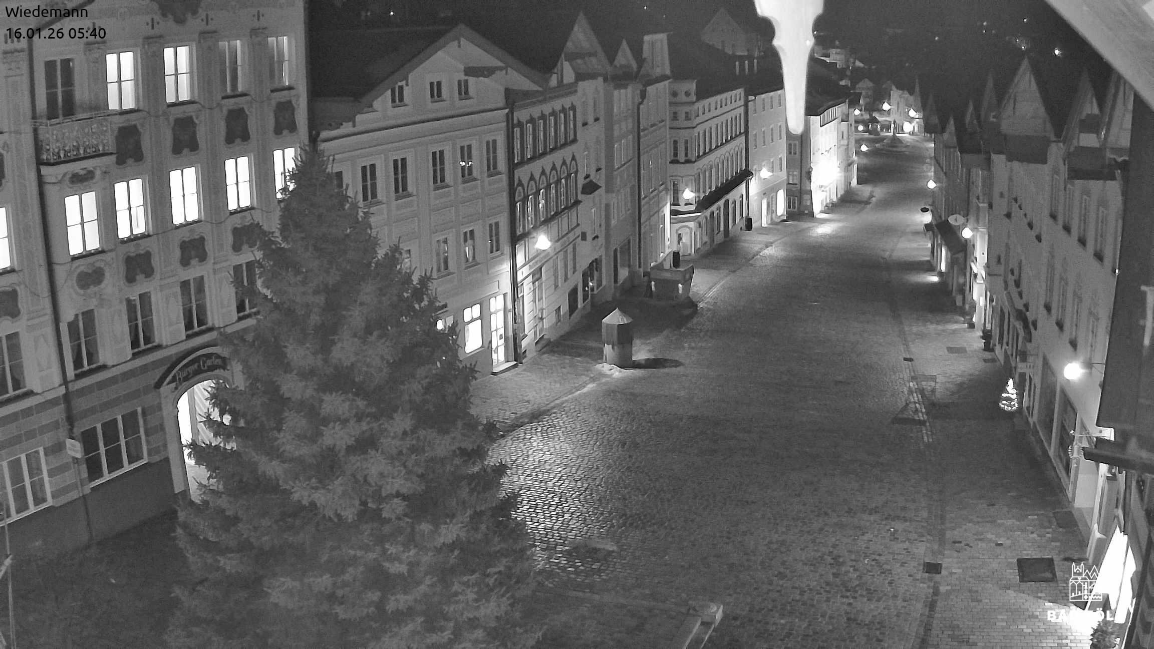 Archiv Foto Webcam Obere Marktstraße Bad Tölz