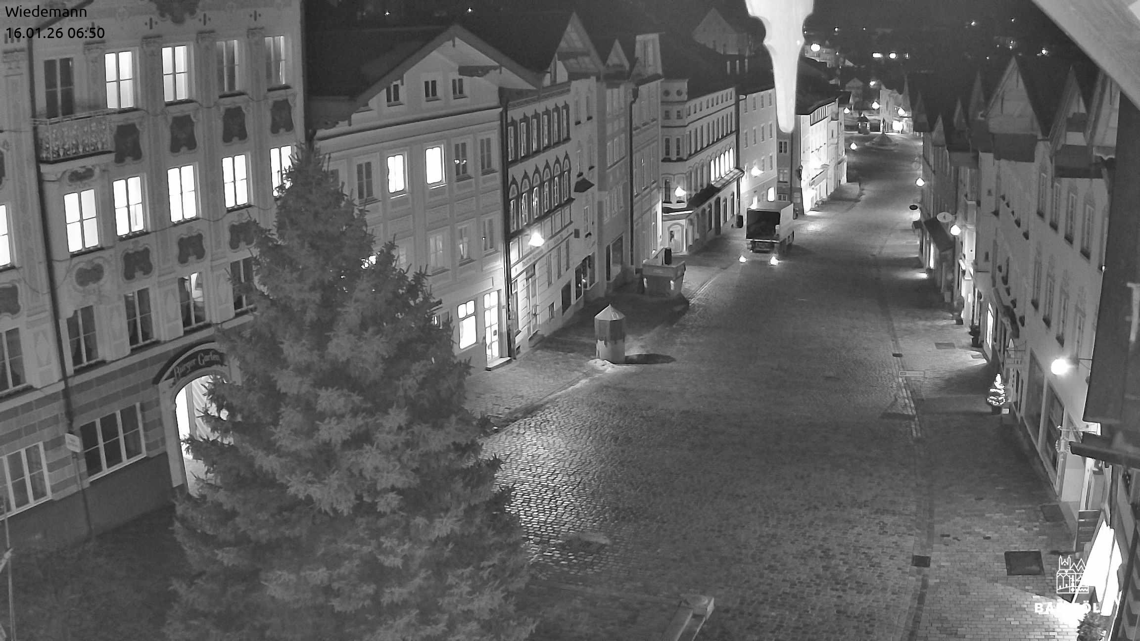 Archiv Foto Webcam Obere Marktstraße Bad Tölz