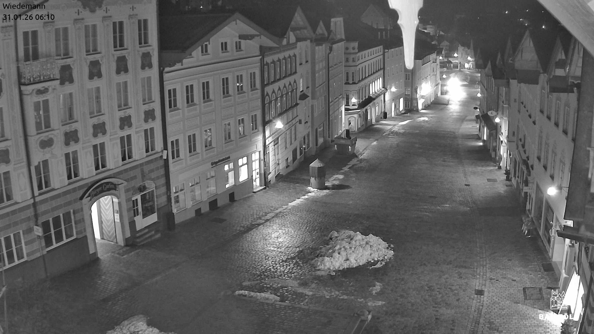 Archiv Foto Webcam Obere Marktstraße Bad Tölz
