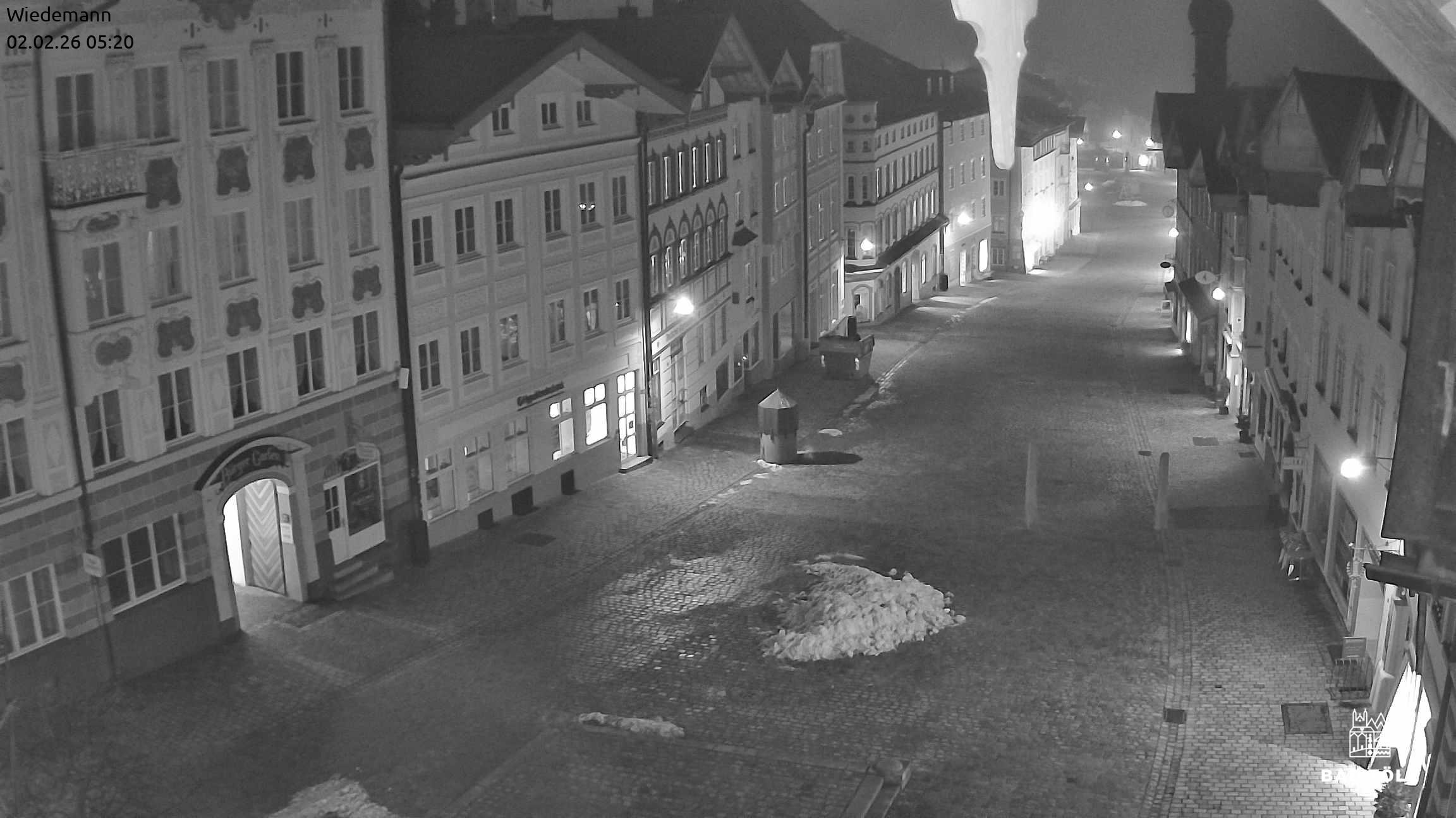 Archiv Foto Webcam Obere Marktstraße Bad Tölz