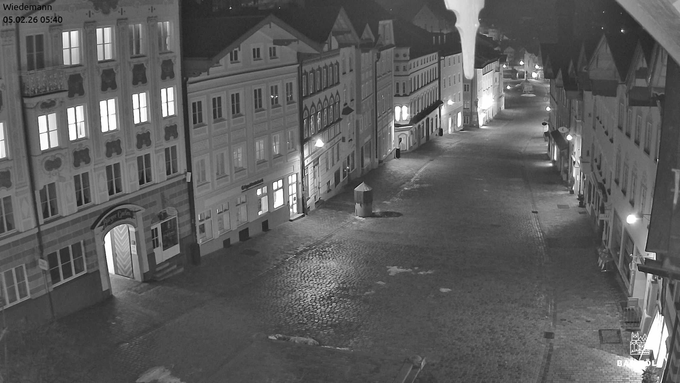 Archiv Foto Webcam Obere Marktstraße Bad Tölz