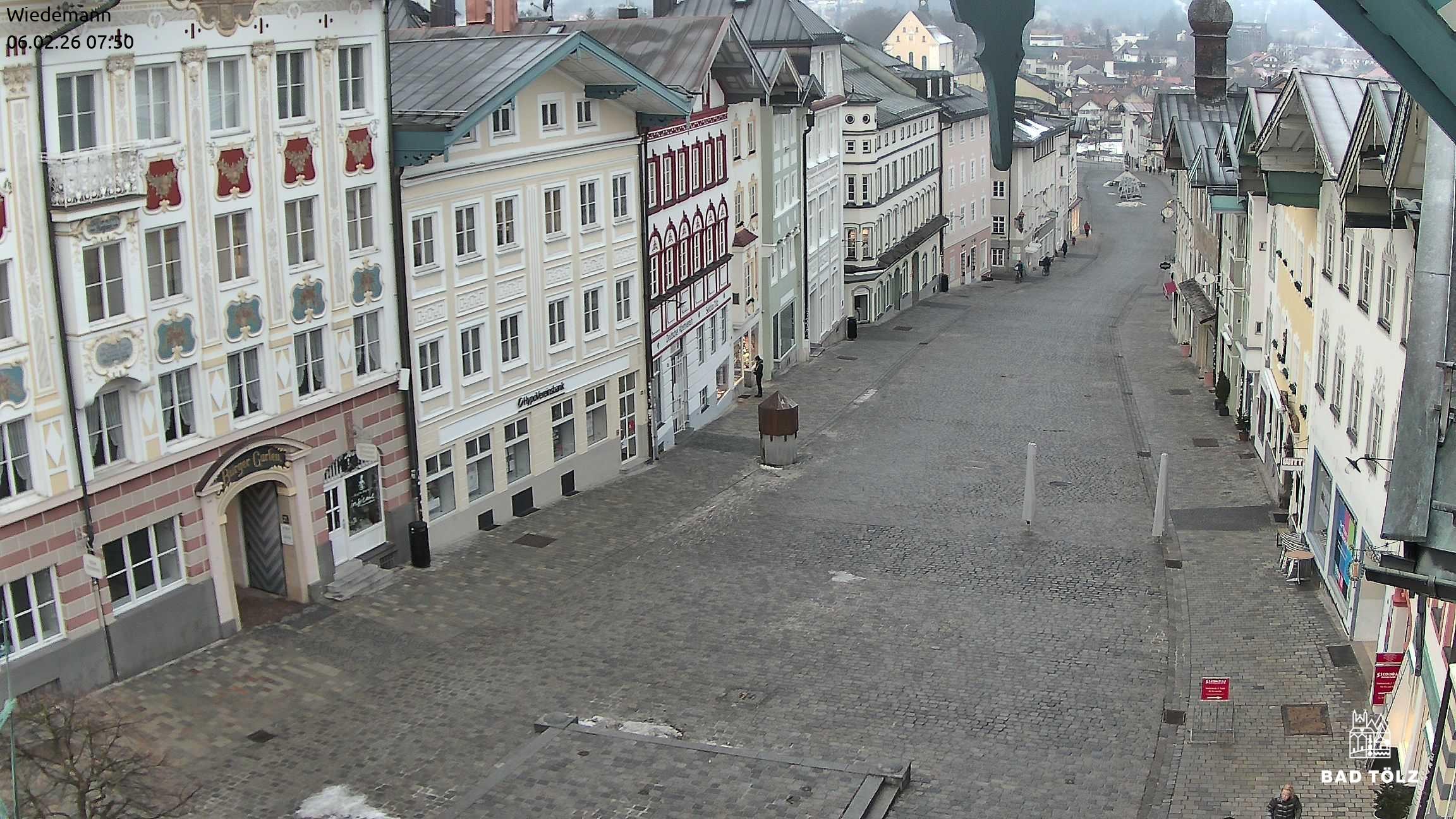 Archived image Webcam Bad Tölz - Marktstraße