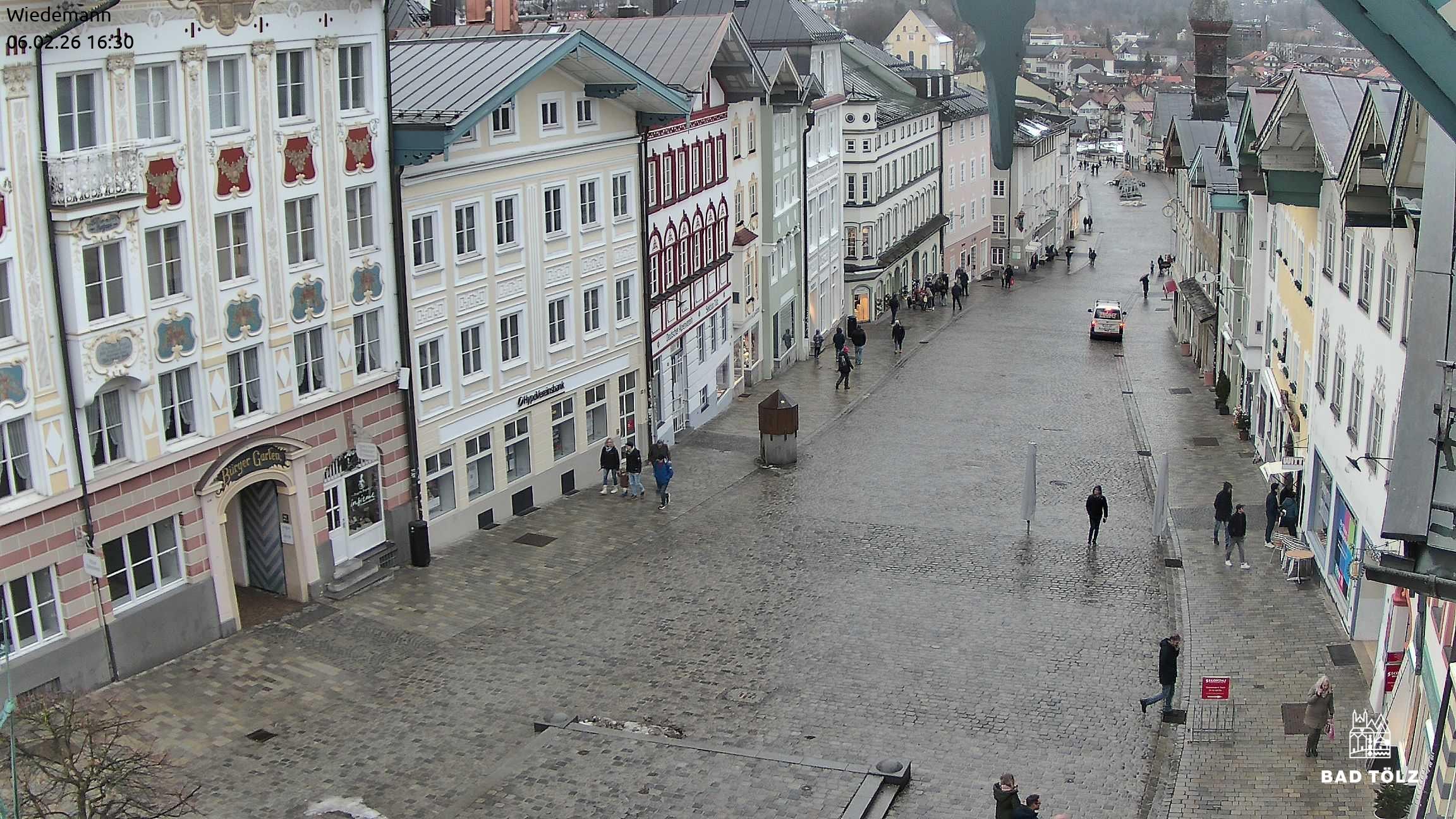 Archived image Webcam Bad Tölz - Marktstraße