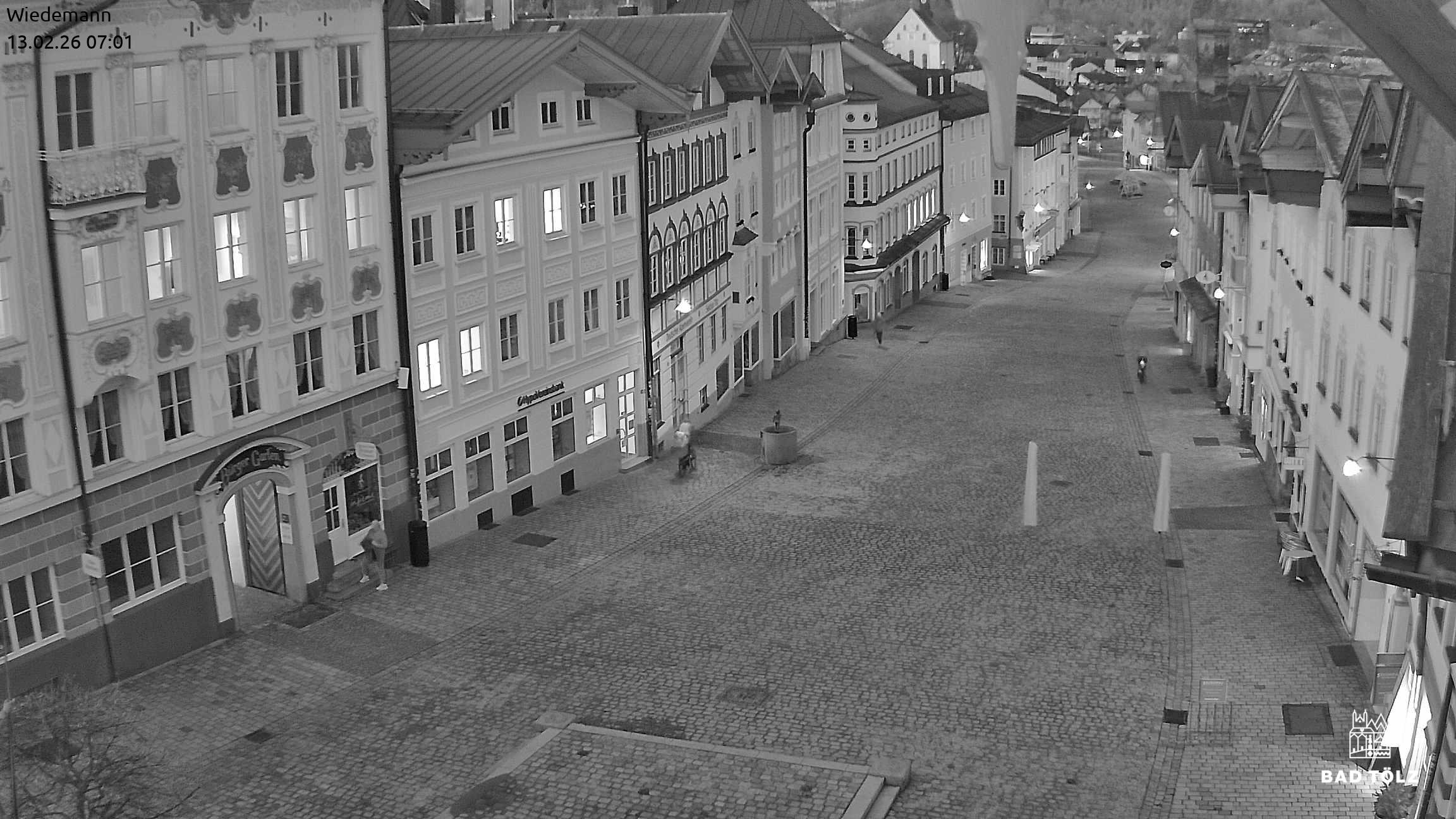 Archived image Webcam Bad Tölz - Marktstraße