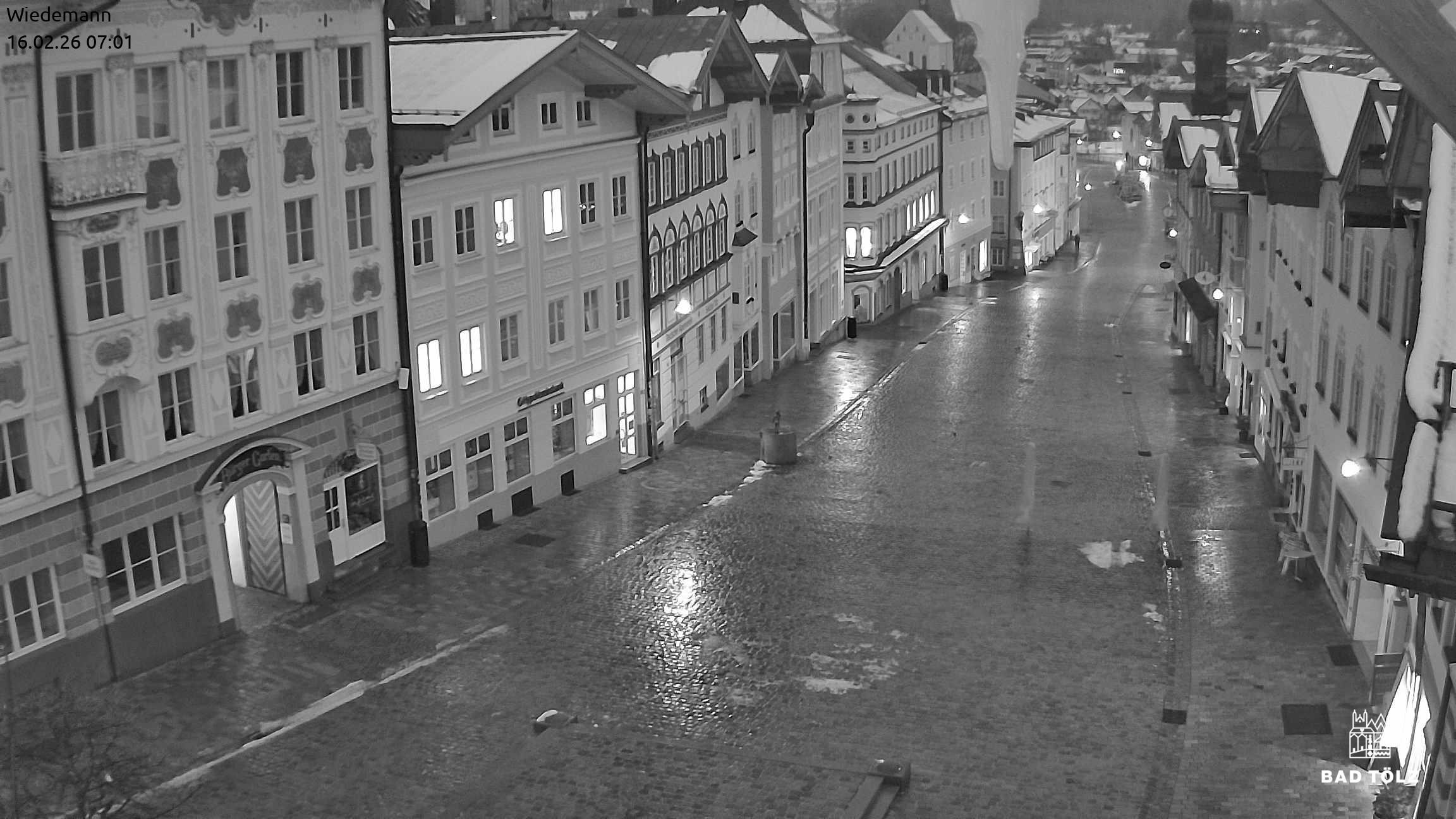 Archived image Webcam Bad Tölz - Marktstraße