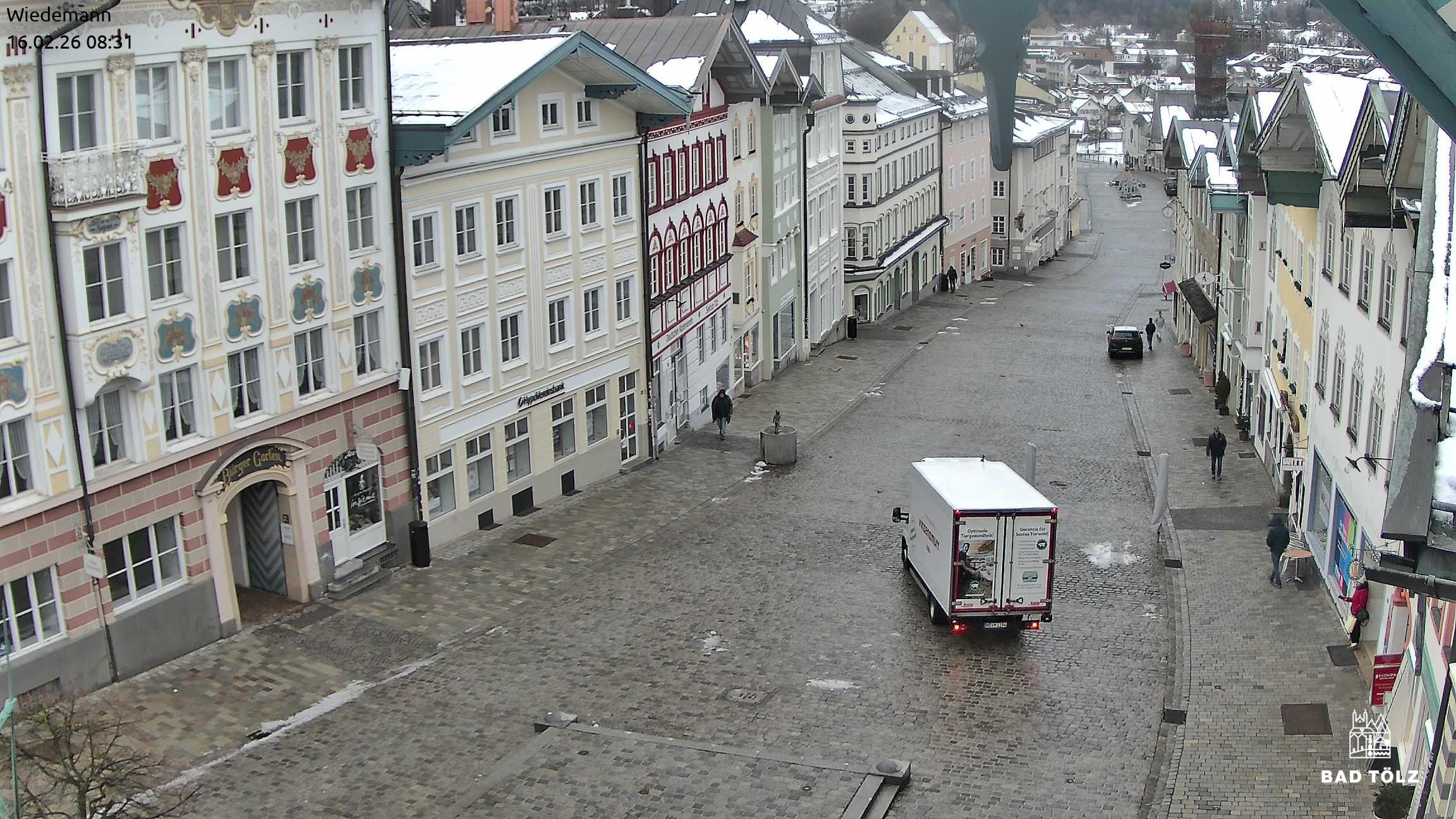 Archived image Webcam Bad Tölz - Marktstraße