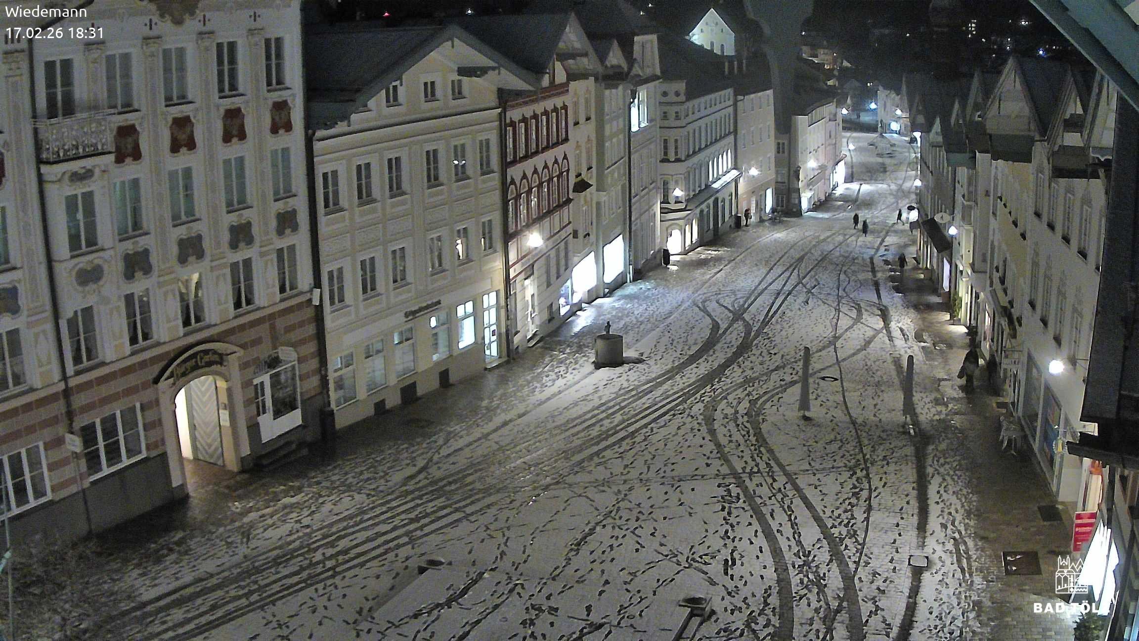 Archiv Foto Webcam Obere Marktstraße Bad Tölz