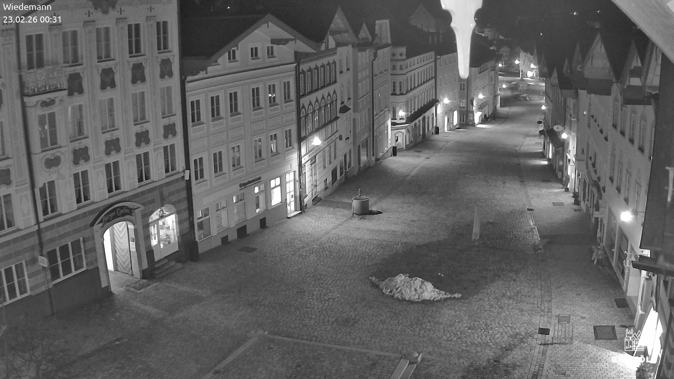 Archiv Foto Webcam Obere Marktstraße Bad Tölz