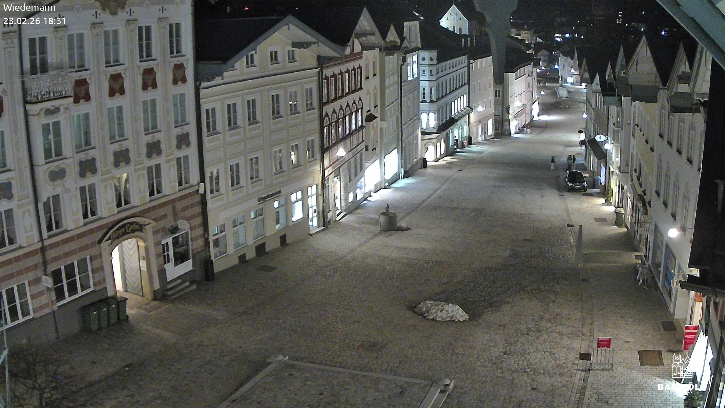 Archiv Foto Webcam Obere Marktstraße Bad Tölz