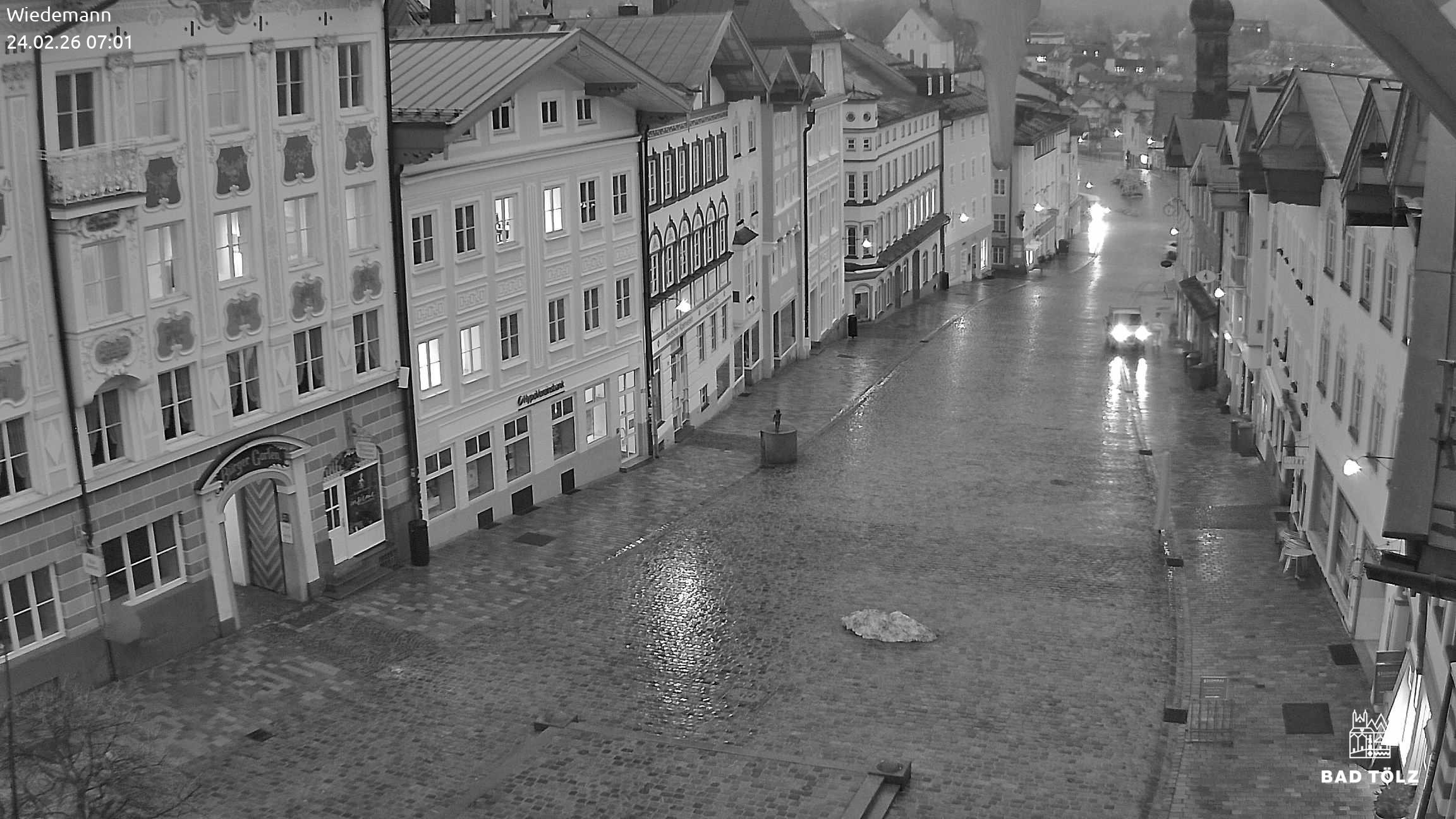 Archiv Foto Webcam Obere Marktstraße Bad Tölz