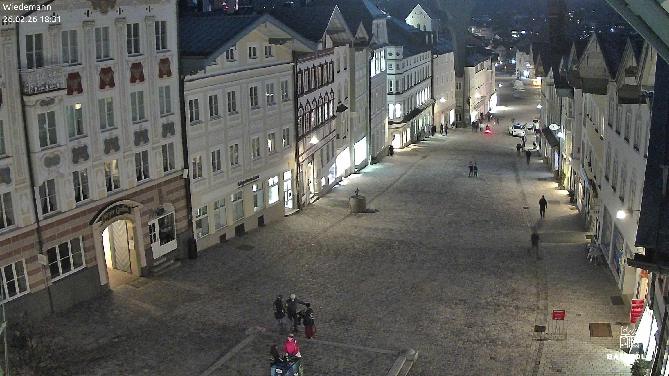 Archived image Webcam Bad Tölz - Marktstraße