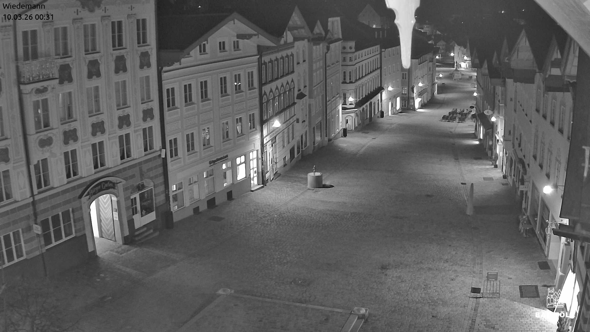 Archiv Foto Webcam Obere Marktstraße Bad Tölz